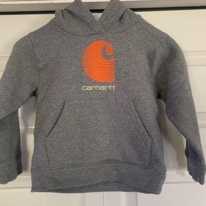 BOYS  GRAY CARHARTT   SWEATSHIRT size 4T